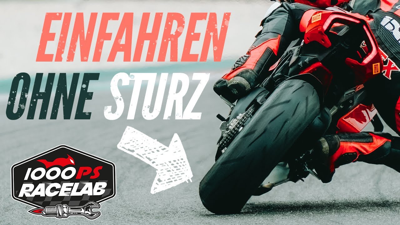 Motorradreifen richtig einfahren