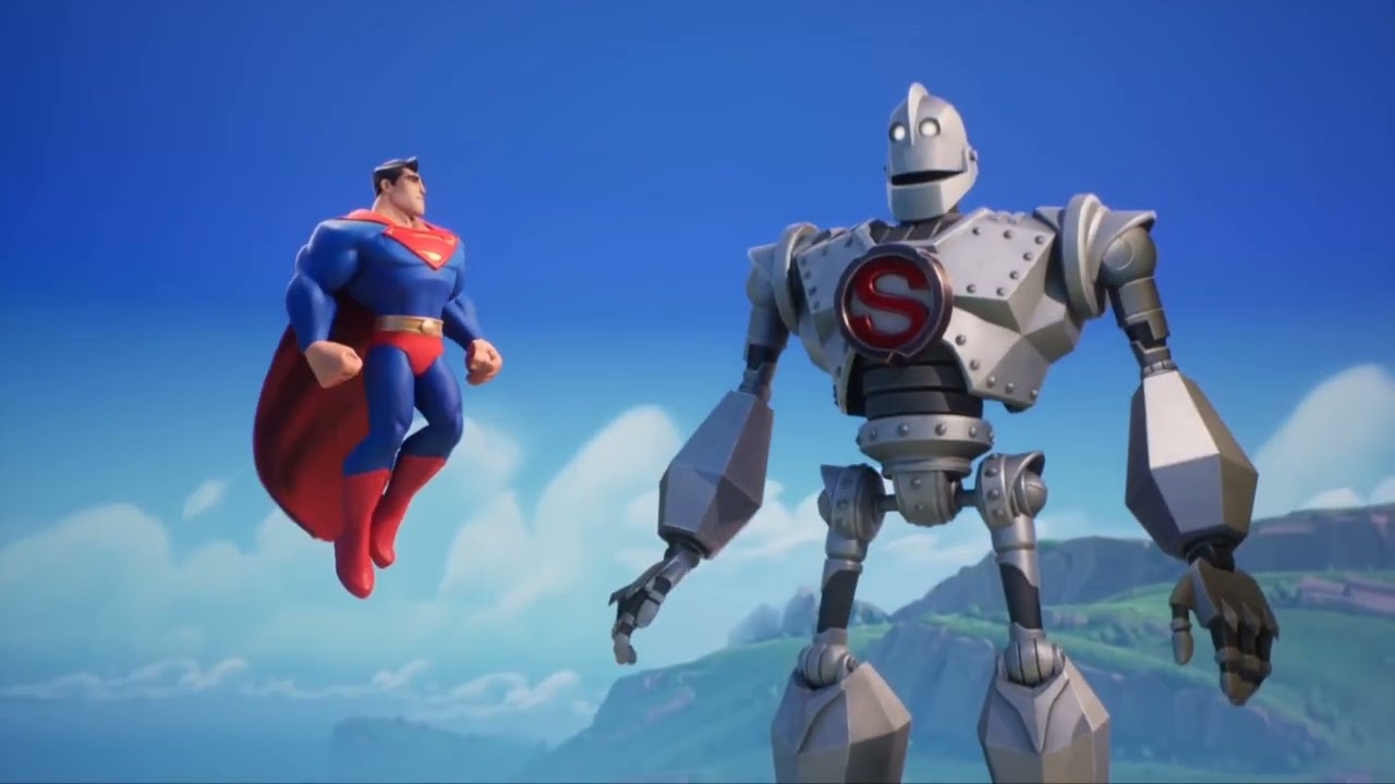 Iron Giant meets his favourite hero Superman || MultiVersus