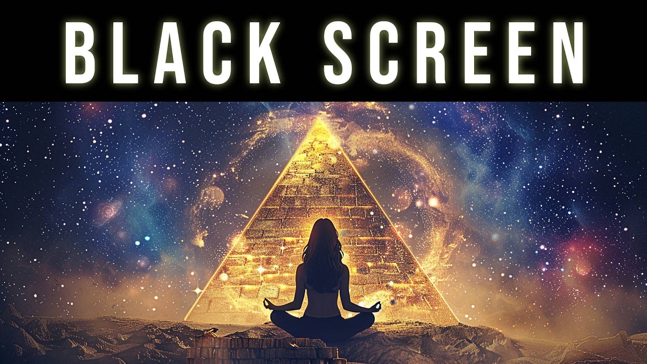 Manifest What You Really Want In Life | Law Of Attraction Black Screen Sleep Manifestation Music