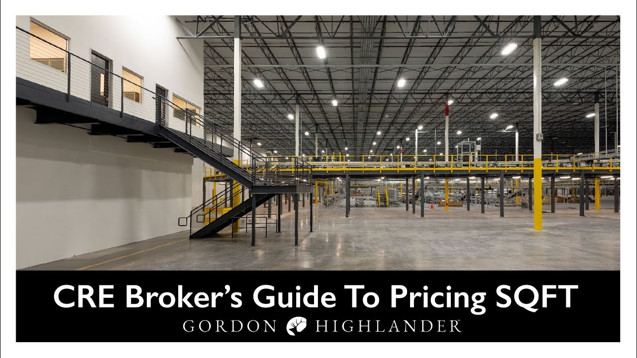 CRE Broker's Guide to Pricing SQFT