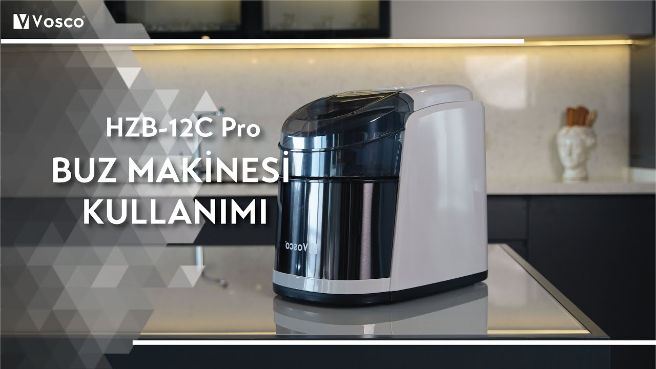 VOSCO HZB-12C PRO BUZ MAKİNESİ NASIL KULLANILIR?