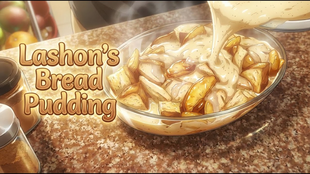 Lashon Makes Bread Pudding & Thanksgiving Dinner In Ecuador