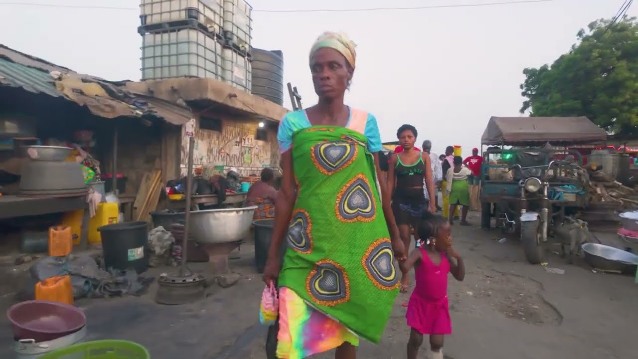 AFRICA COMMUNITY AND MARKET NIGHT GHANA ACCRA BUKOM AND MAKOLA
