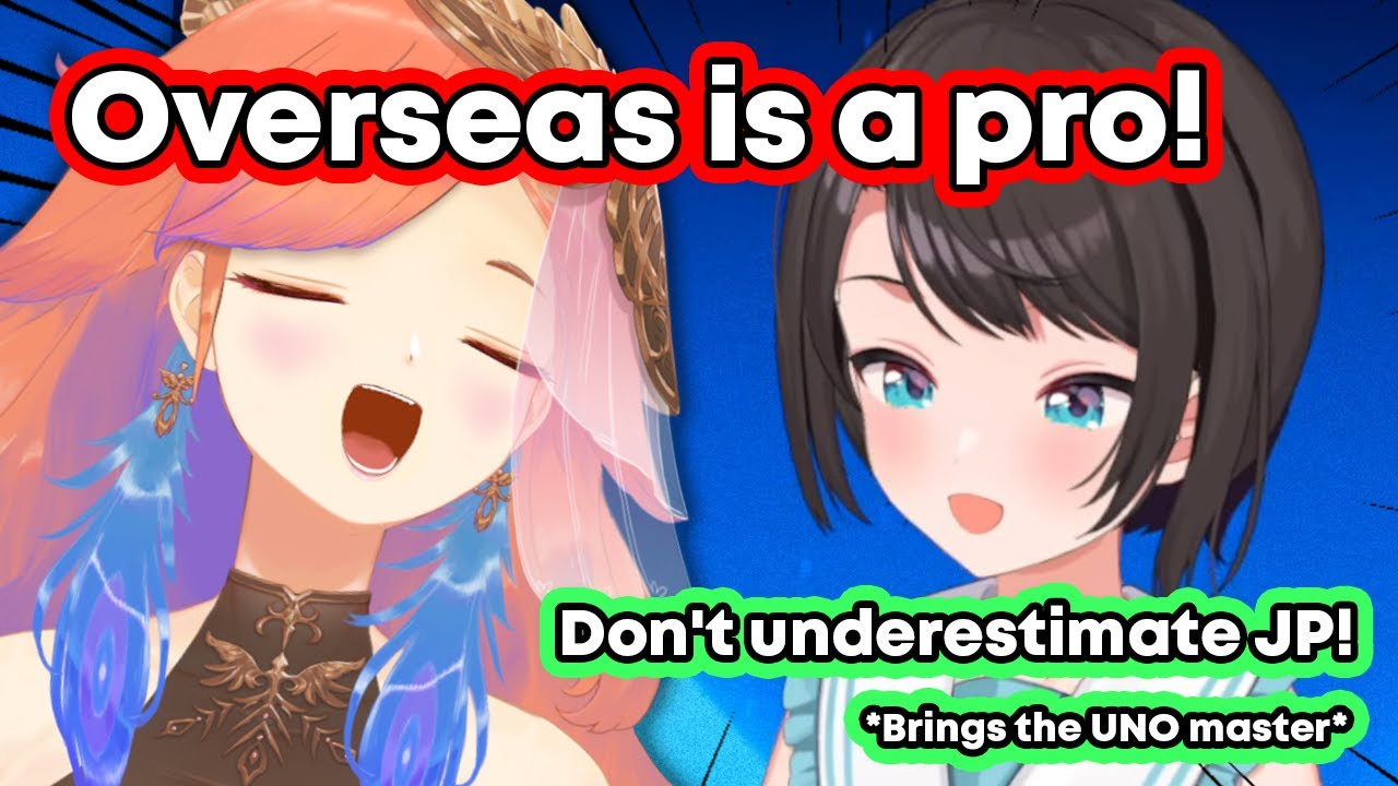 Subaru brings the UNO master when Kiara begins to doubt JP members