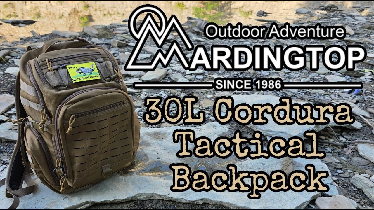 BEST Backpack Under $80! | Gear Review: Mardingtop 30L Cordura Tactical Backpack