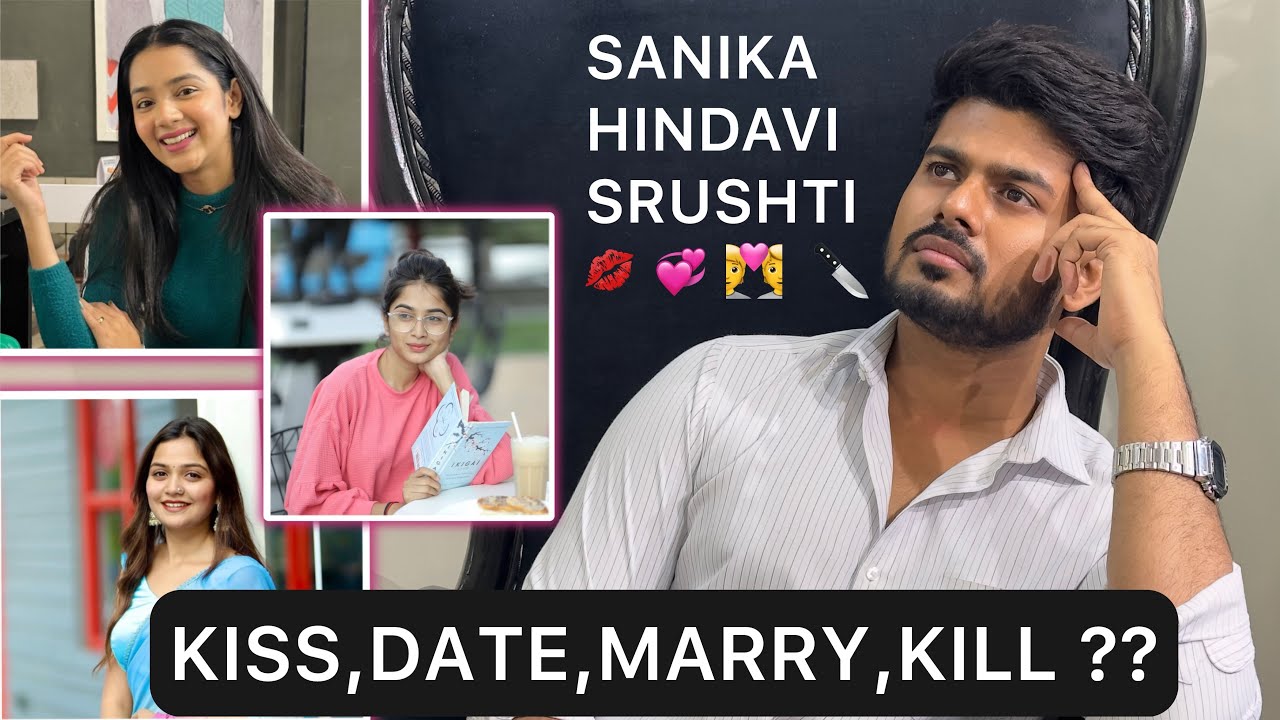 🙈बघा काय ANSWER दिल मी | KILL-MARRY-DATE (sanika,hindavi,srushti) 🤫| DANGER MAGIC SHOW 🪄 |
