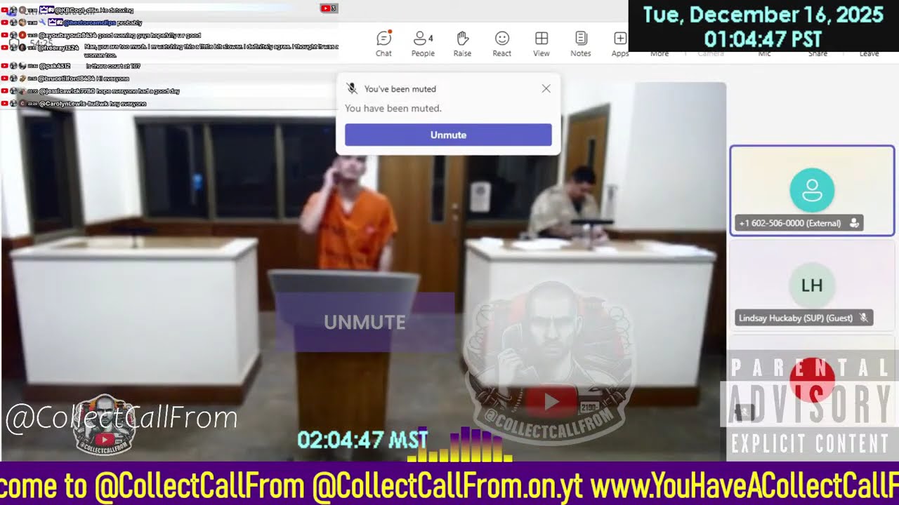 Initial appearance Maricopa County Superior Court ARIZONA 12/16/2025 AM Stream