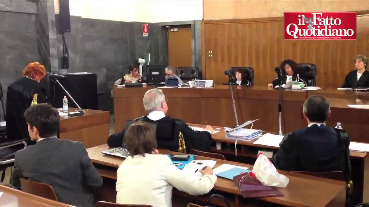 Boccassini: “Testi costretti a mentire”. Proteste di Ghedini e Longo che interrompono
