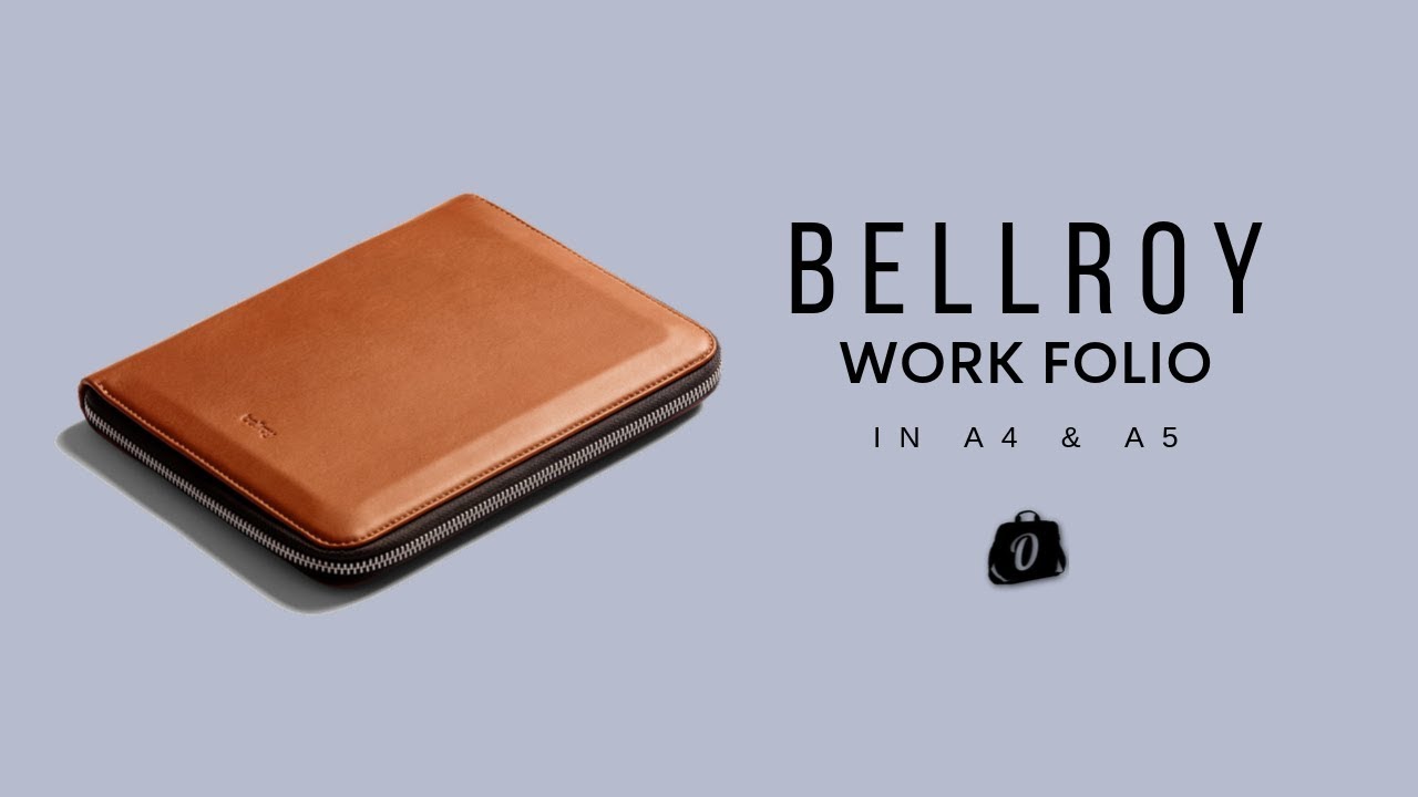 Bellroy A4 & A5 Work Folio