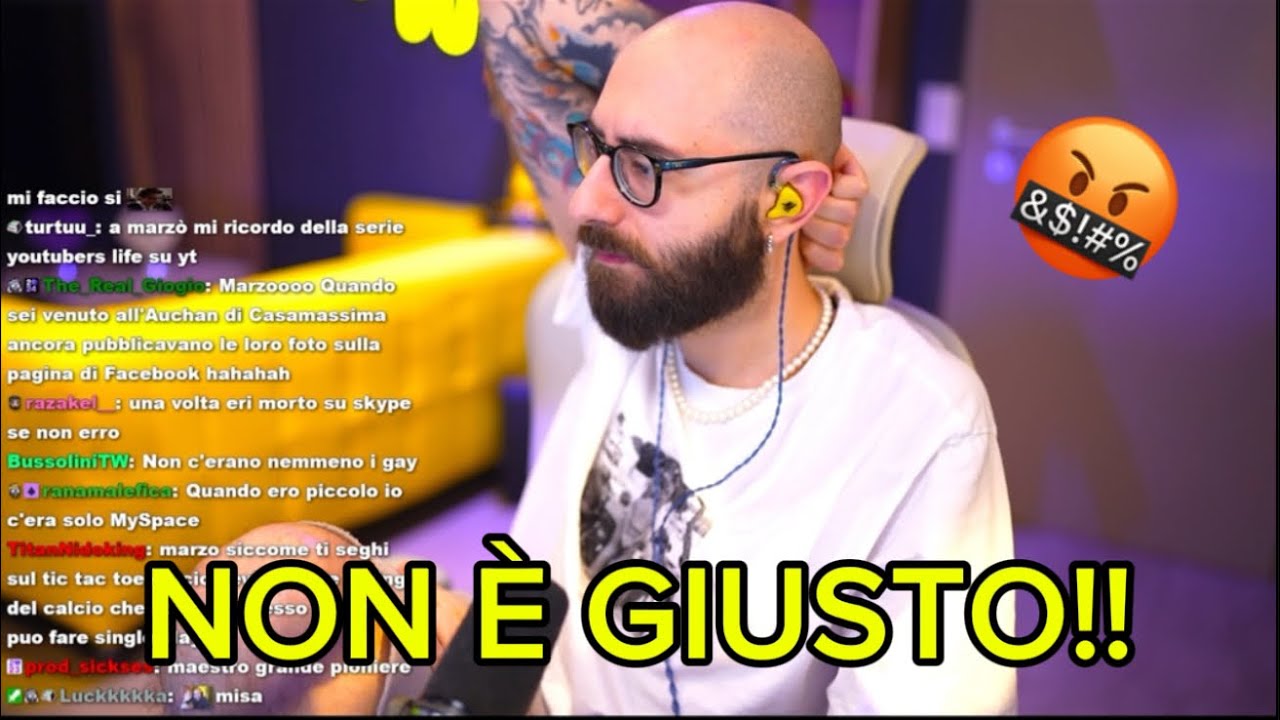 MARZA ARRABBIATO PARLA DELLA KINGS LEAGUE🤬🤬