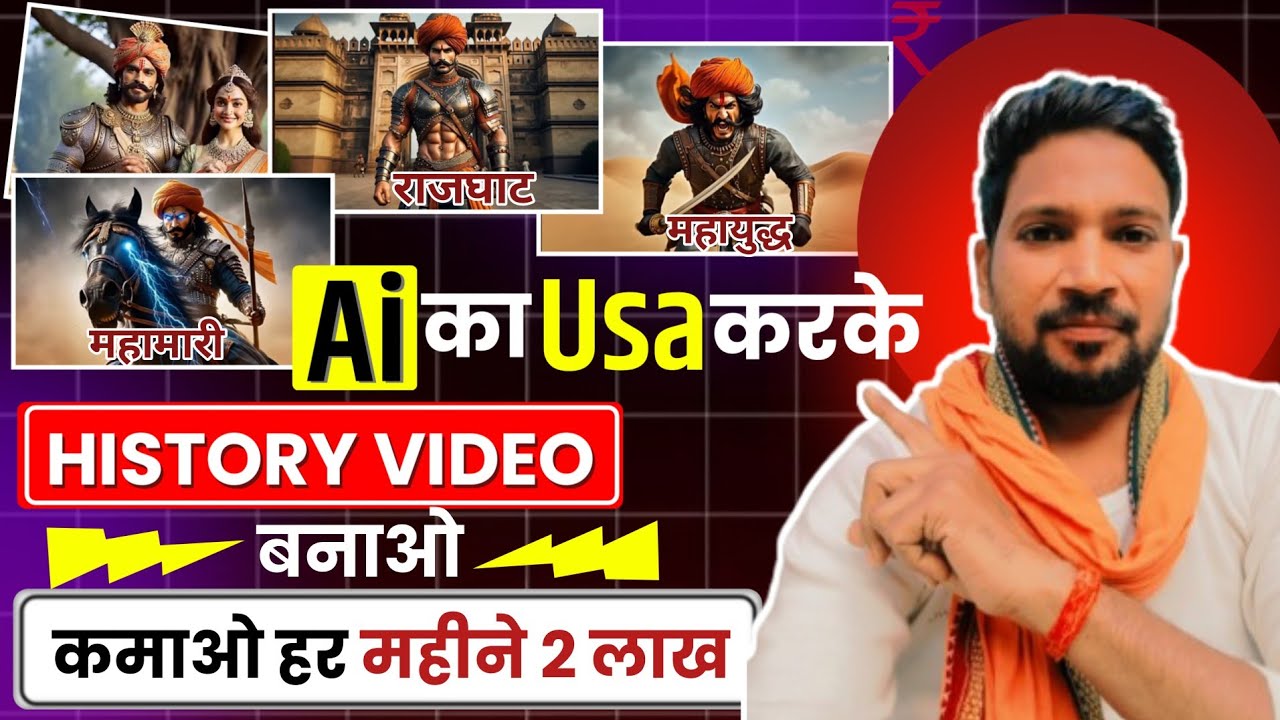 Ai का Usa करके History वीडियो बनाएं | Ai Video Kaise Generate karen|@Sandeepguru91