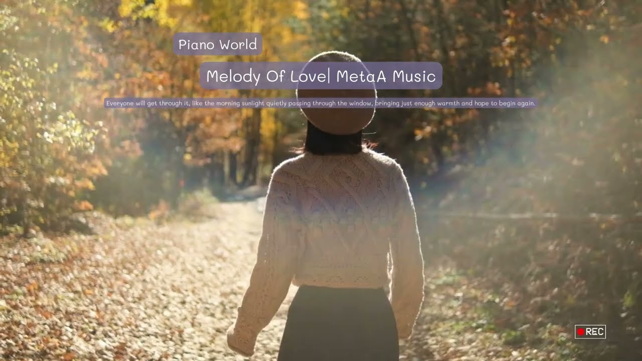 Melody Of Love | Healing & Relaxing Piano | MetaA Music Piano World