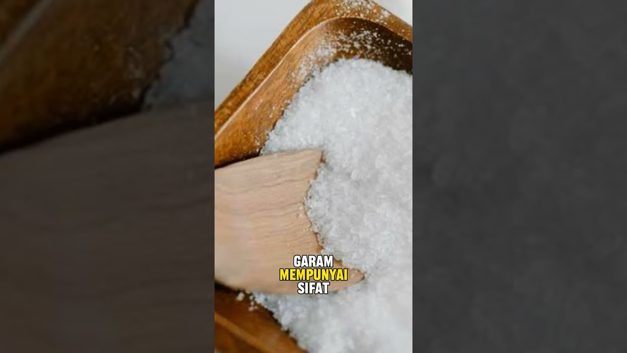 Garam menyembuhkan Sariawan?