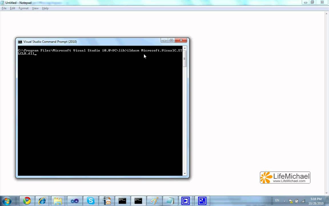 The ildasm Utility