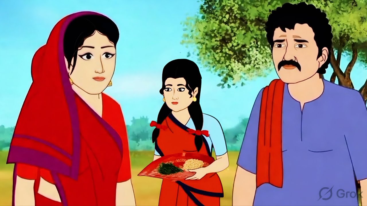 প্রথম পক্ষের মেয়ে  নতুন বউ - সংসার | Village Story | Thakumar Jhuli | Bangla