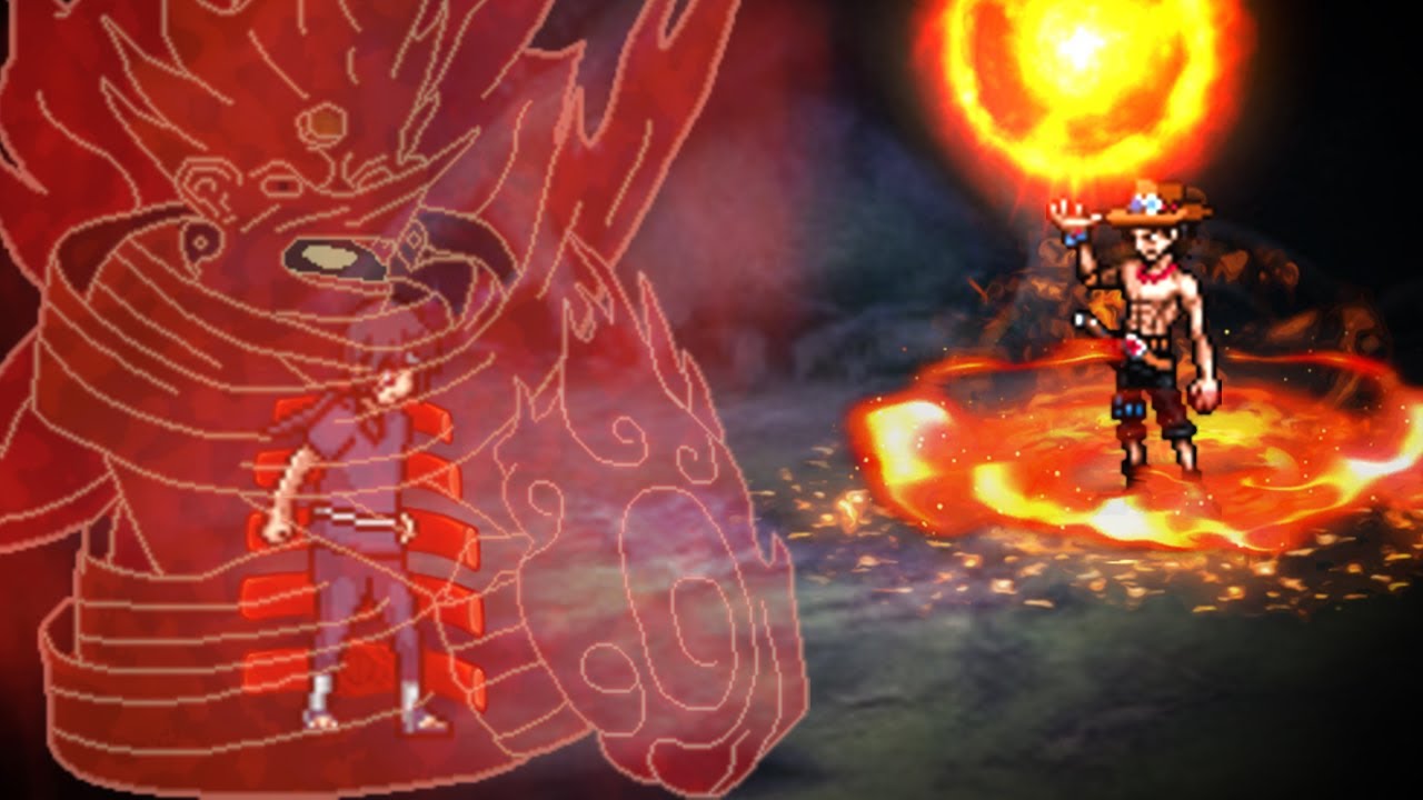 Itachi Uchiha VS Portgas D. Ace | M.U.G.E.N