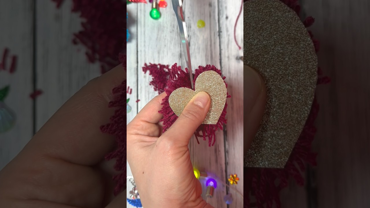 DIY ❤️ Heart 💓 #diy #creative #shorts #heart