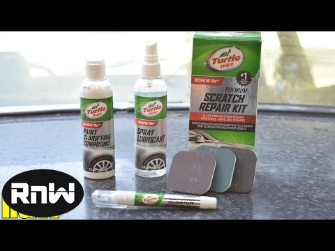 How to Remove Light Scratches Without Any Tools - Turtle Wax Scratch Repair Kit Review