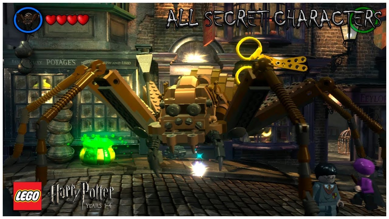 LEGO Harry Potter: Years 1–4 - ALL SECRET CHARACTERS (Part 2) - NPC