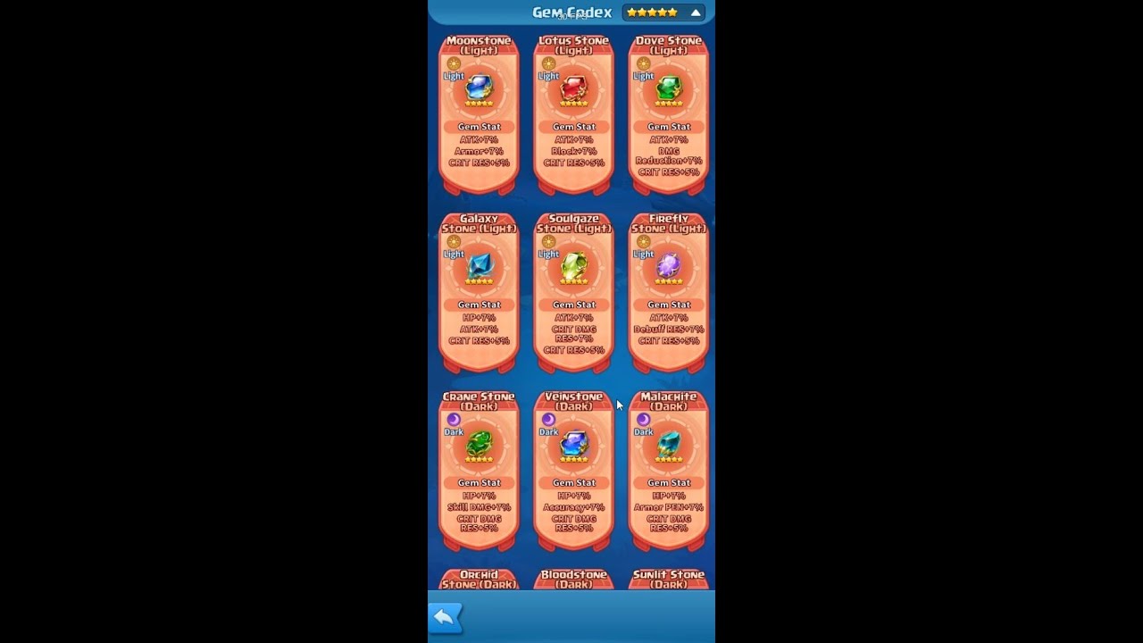 GEM atau Fungsi PERMATA di HERO CLASH