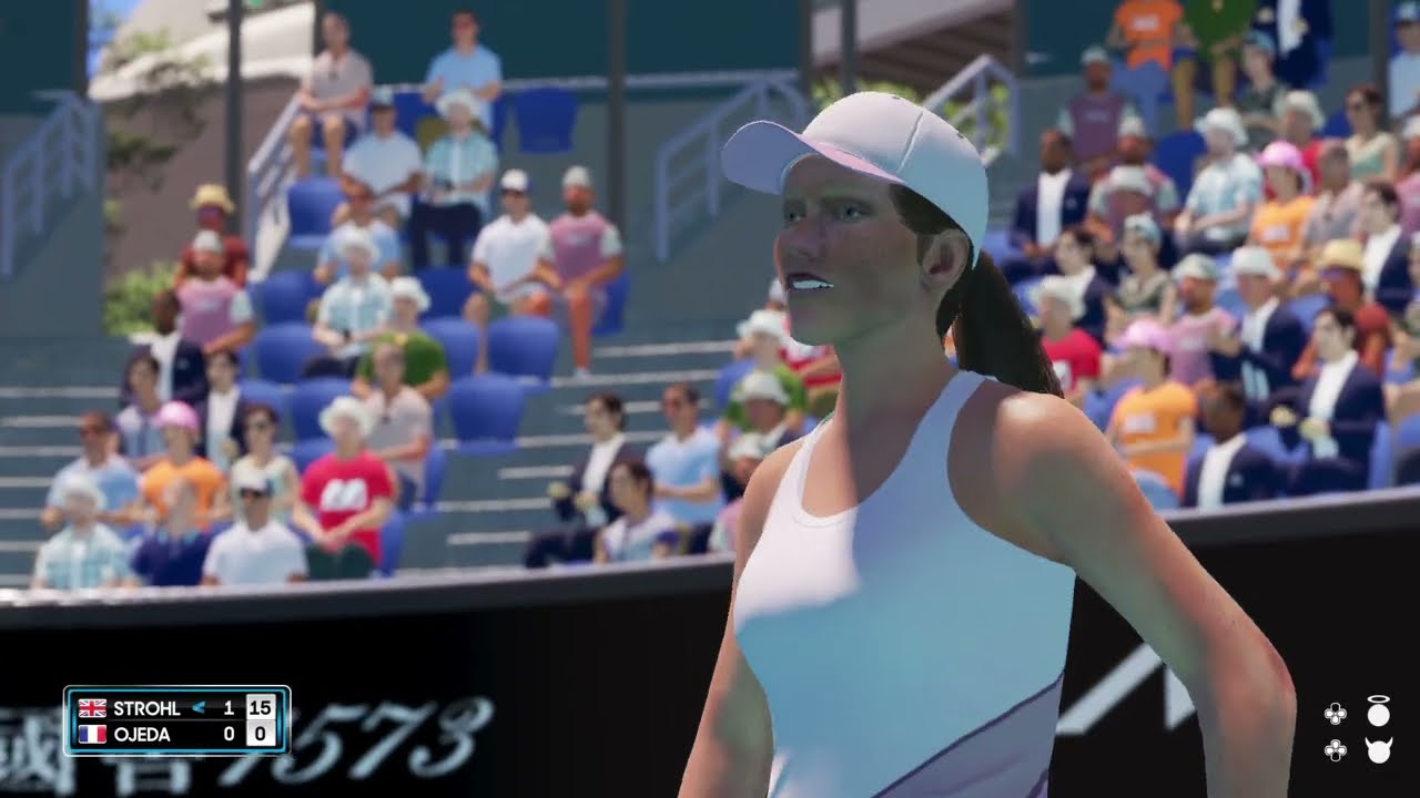 AO Tennis 2: Dawna Strohl v Lizette Ojeda