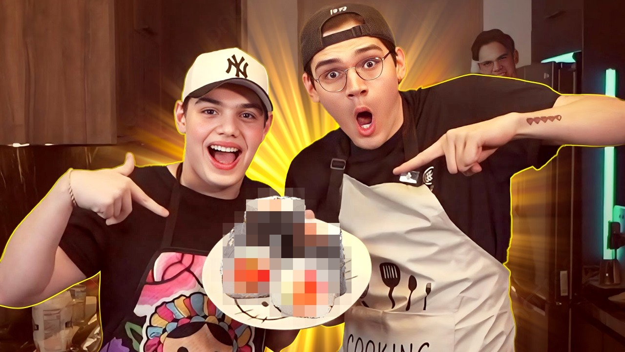 COCINAMOS UN PLATILLO JAPONÉS CON MI HERMANO (NOS DIO DIARREA) 😃