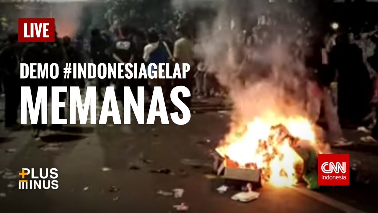 Live! Demo #IndonesiaGelap Memanas #PlusMinusLive