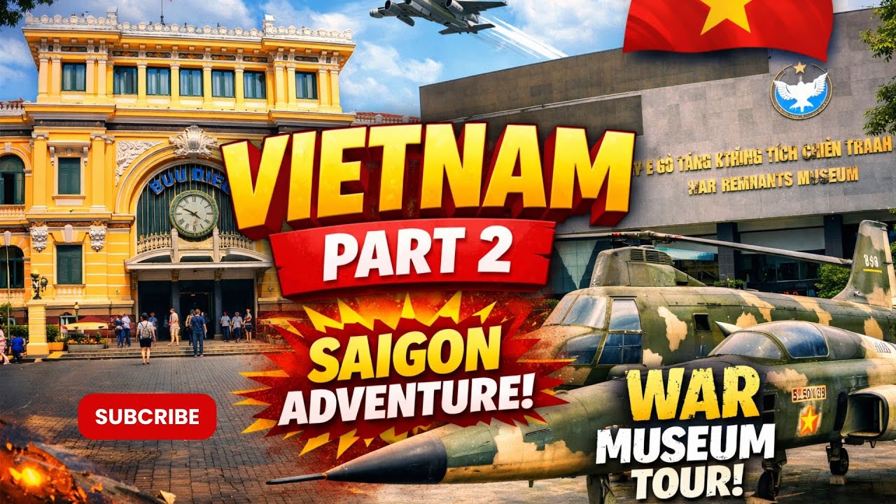 Vietnam Part 2: War History & Colonial Beauty in Saigon