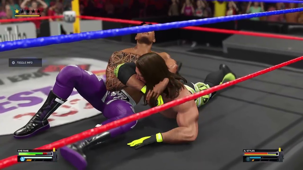 FULL MATCH:AJ STYLES VS KMB RANE