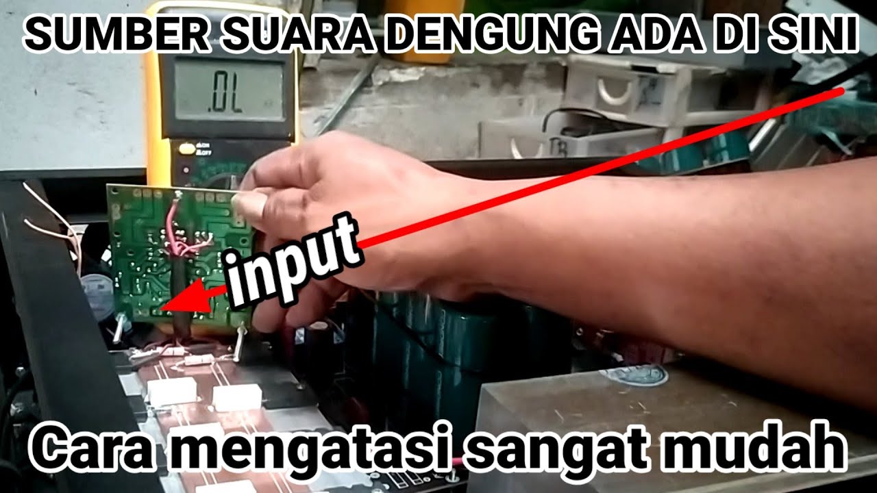 Merakit power suara langsung Denggung. ini cara mengatasinya.