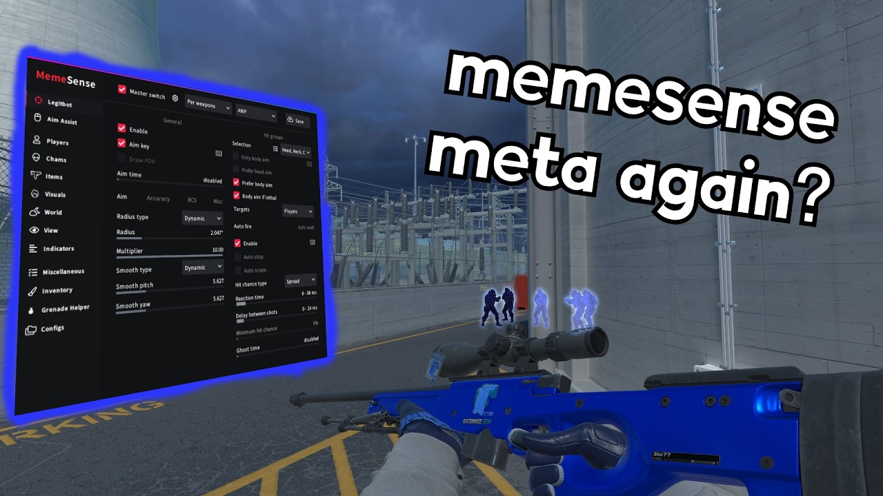 #cs2 BYPASSING VAC WITH MEMESENSE.GG | FREE CFG 💙