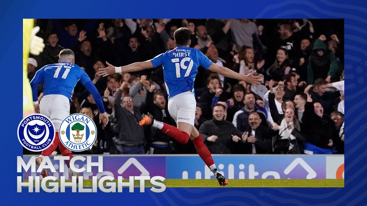 Highlights | Pompey 3-2 Wigan Athletic