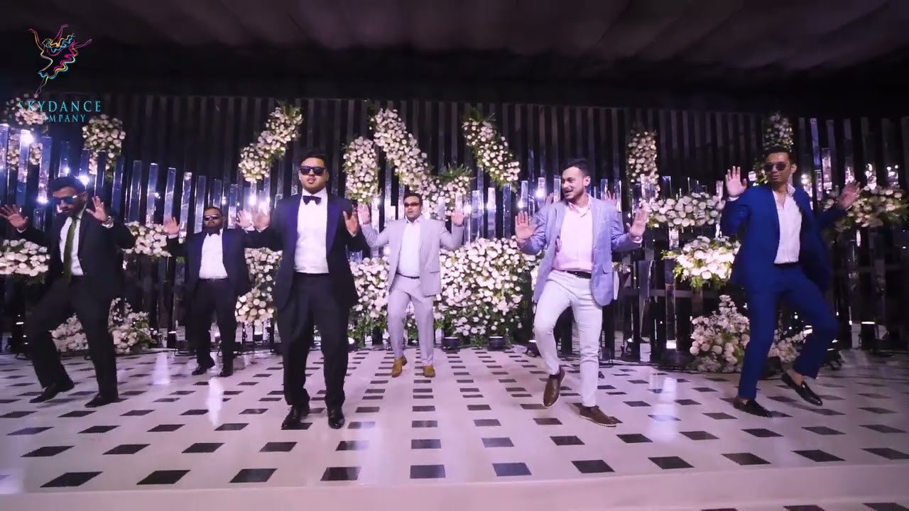 Uptown Funk Wedding Dance | Ador ❤ Sakib's Reception | SKYDANCE Company