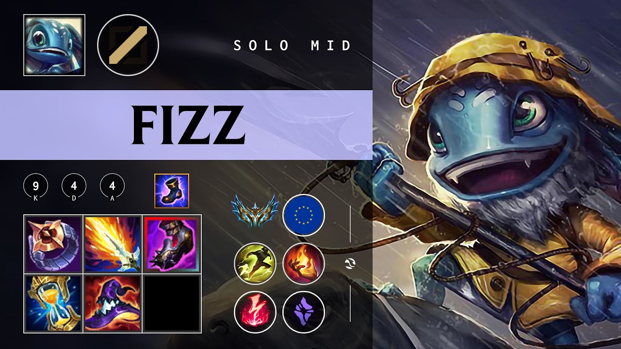 Fizz Mid vs Diana - EUW Challenger Patch 26.04