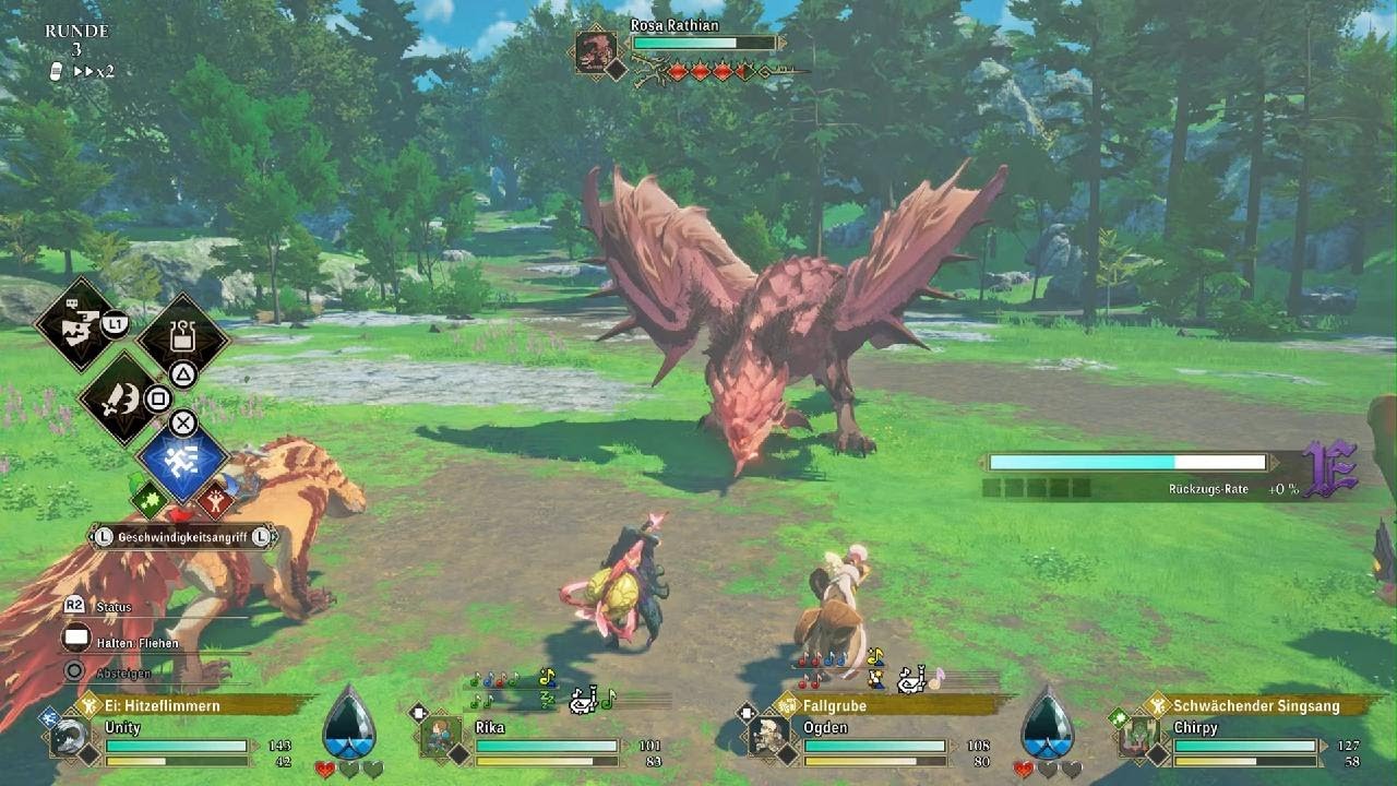 MONSTER HUNTER STORIES 3: TWISTED REFLECTION Demo Pink Rathian geschafft