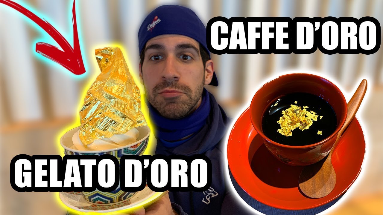 MANGIO GELATO D'ORO IN GIAPPONE *not stonks*