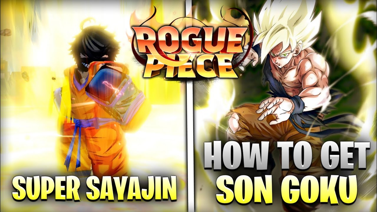 Rogue Piece | SON GOKU | Showcase + Tutorial Como Obter Goku (SSJ1) #roguepiece