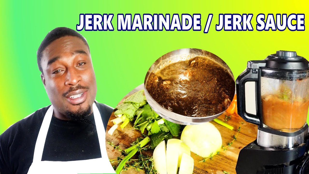 How to make Jamaican Jerk Marinade, The Best Jerk Sauce Recipe.