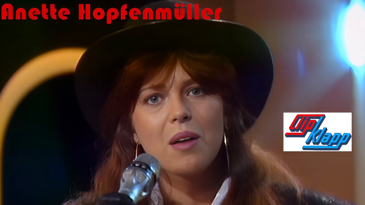 Anette Hopfenm&uuml;ller - Goodbye Mr.Jones (03/04/1988 Clip Klapp) (Remastered)