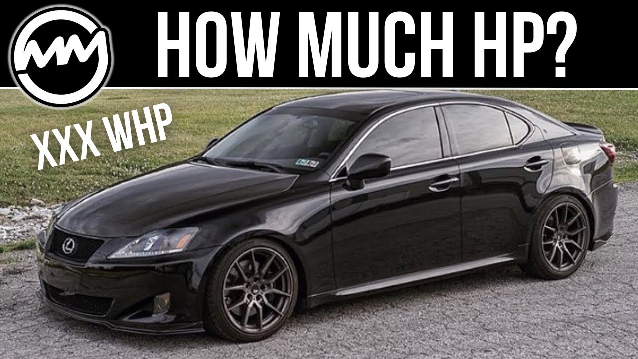 Dyno Run and Results for My 2007 Lexus IS 350