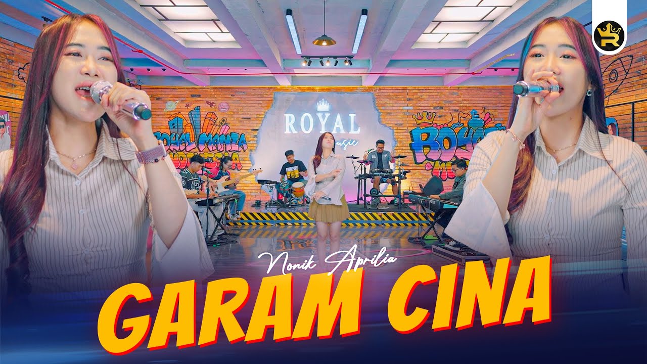 NONIK APRILIA - GARAM CINA ( Official Live Video Royal Music )