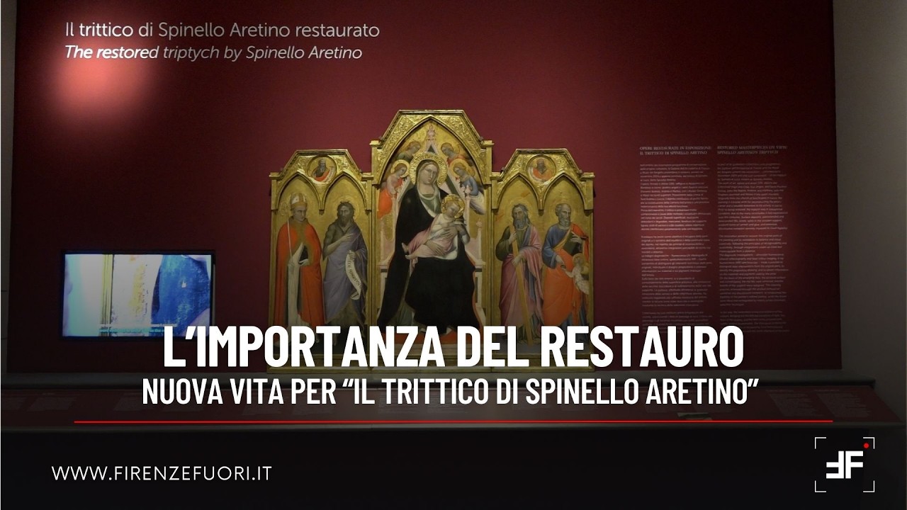 L’importanza del restauro - Nuova vita per “Il trittico di Spinello Aretino”