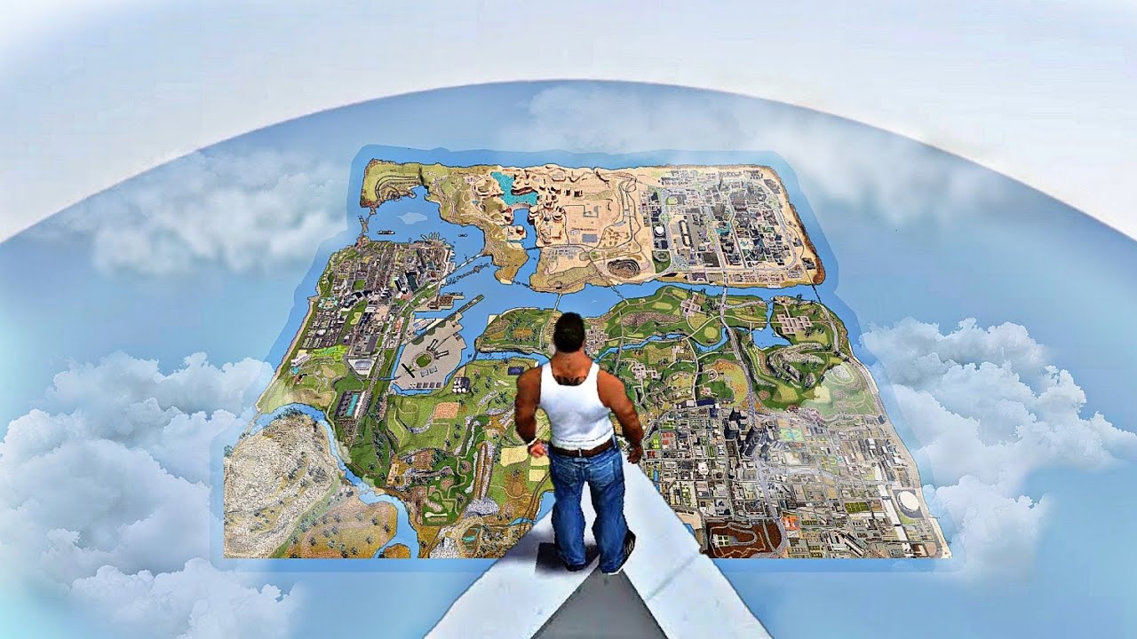Así se Ven Todos los GTA´s Desde el Espacio