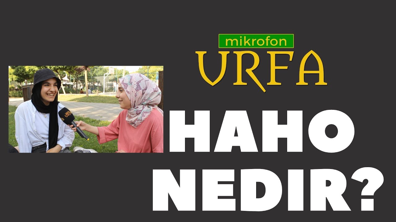 Haho Nedir? Mikrofon Urfa sokak röportajı