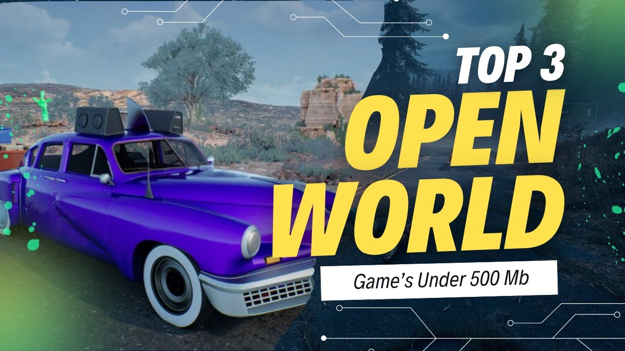 Top 3 Best Open World Game's Under 500Mb Try Now | Tech Usama