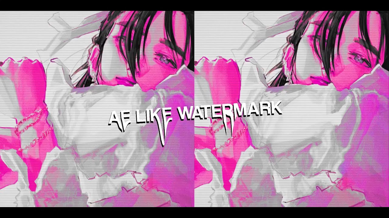 Ae like watermark | video star