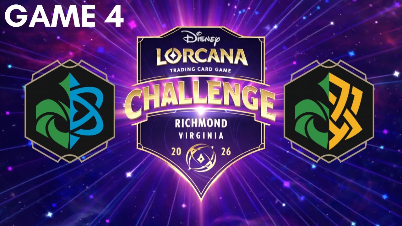 GAME 4 | SAPPHIRE EMERALD VS. AMBER EMERALD | DISNEY LORCANA RICHMOND VIRGINIA 2026