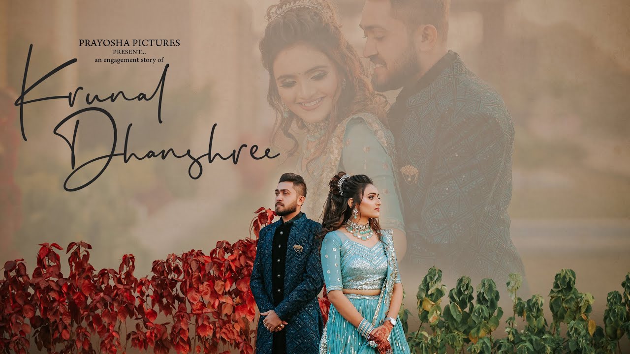 KRUNAL & DHANSHREE || BEST CINEMATIC ENGAGEMENT HIGHLIGHT 2022 || PRAYOSHA PICTURES || RAJKOT