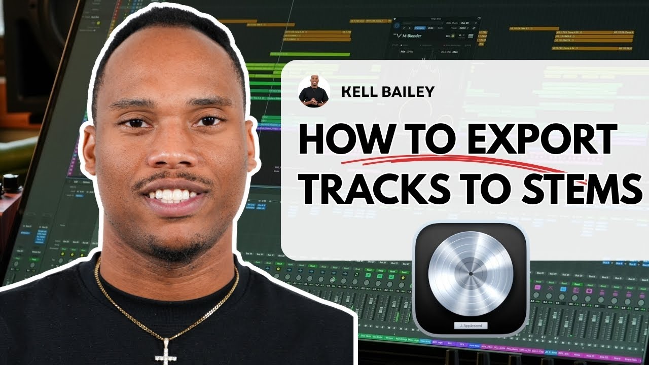 The RIGHT Way to Export Multitrack Stems in Logic Pro
