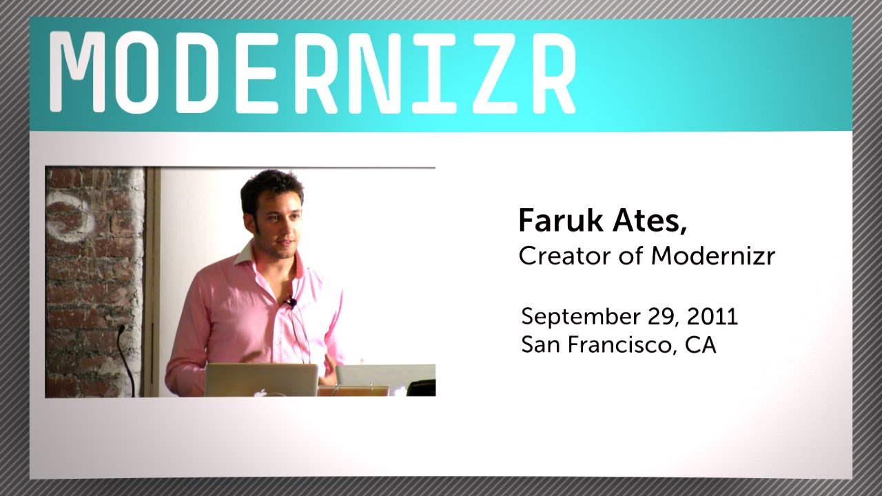 Modernizr with Faruk Ates